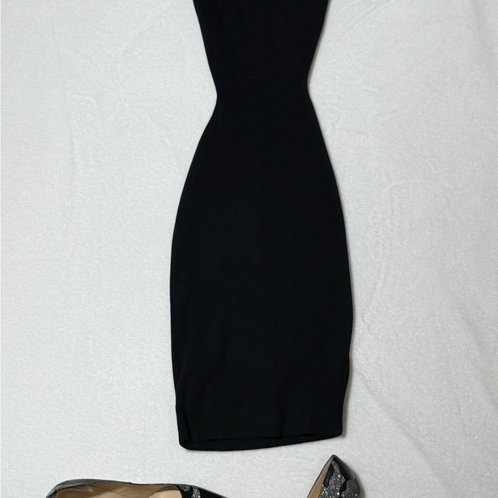 Fashion Nova Strapless Black Dress